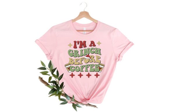 A Grinch Before Coffee: A Fun T-Shirt Design for Blog Graphics