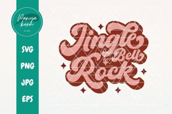 Jingle Bell Rock: A Festive Graphic for T-Shirt Designs
