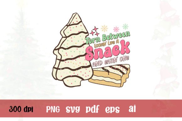 Torn Between Lookin Christmas Tree SVG for T-Shirt Designs
