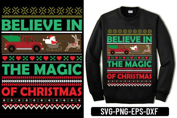 Ugly Sweater - Believe in the Magic: A T-Shirt Graphics Review