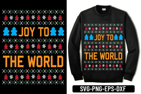 Ugly Sweater - Joy to the World: A Festive Graphics Asset